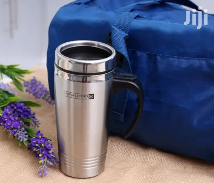 Royalford Steel Leak-Proof Travel Double Wall Mug
420ml