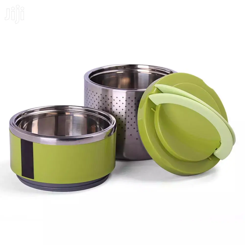 Healthy Life Stainless Steel Insulated Double Layer Lunchbox