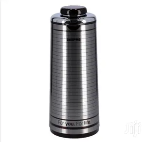 Geepas Stainless Steel Silicone Glass Thermos Flask 1.6L