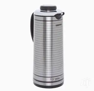 Geepas Stainless Steel Silicone Glass Thermos Flask 1.6L