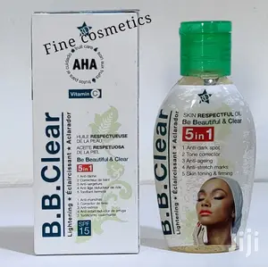 AHA BB Clear Aha Unifying Lightening Oil With Vitamin C.