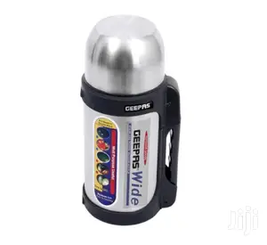 Geepas Wide Stainless Steel Inner Vacuum Flask 1.5L