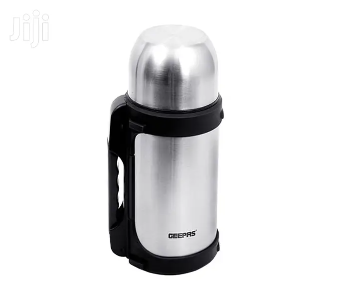 Geepas Wide Stainless Steel Inner Vacuum Flask 1.5L