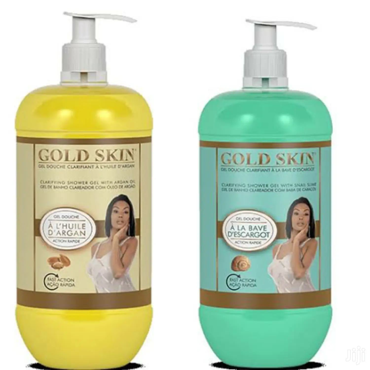 Gold Skin Shower Gel With Argan and Snail Oil