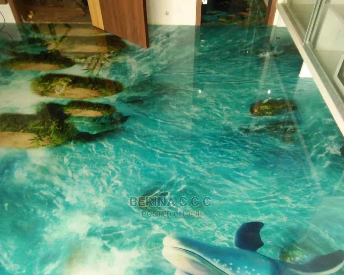 3D Epoxy Flooring Resins in Kampala Building & Trade Services, Berina