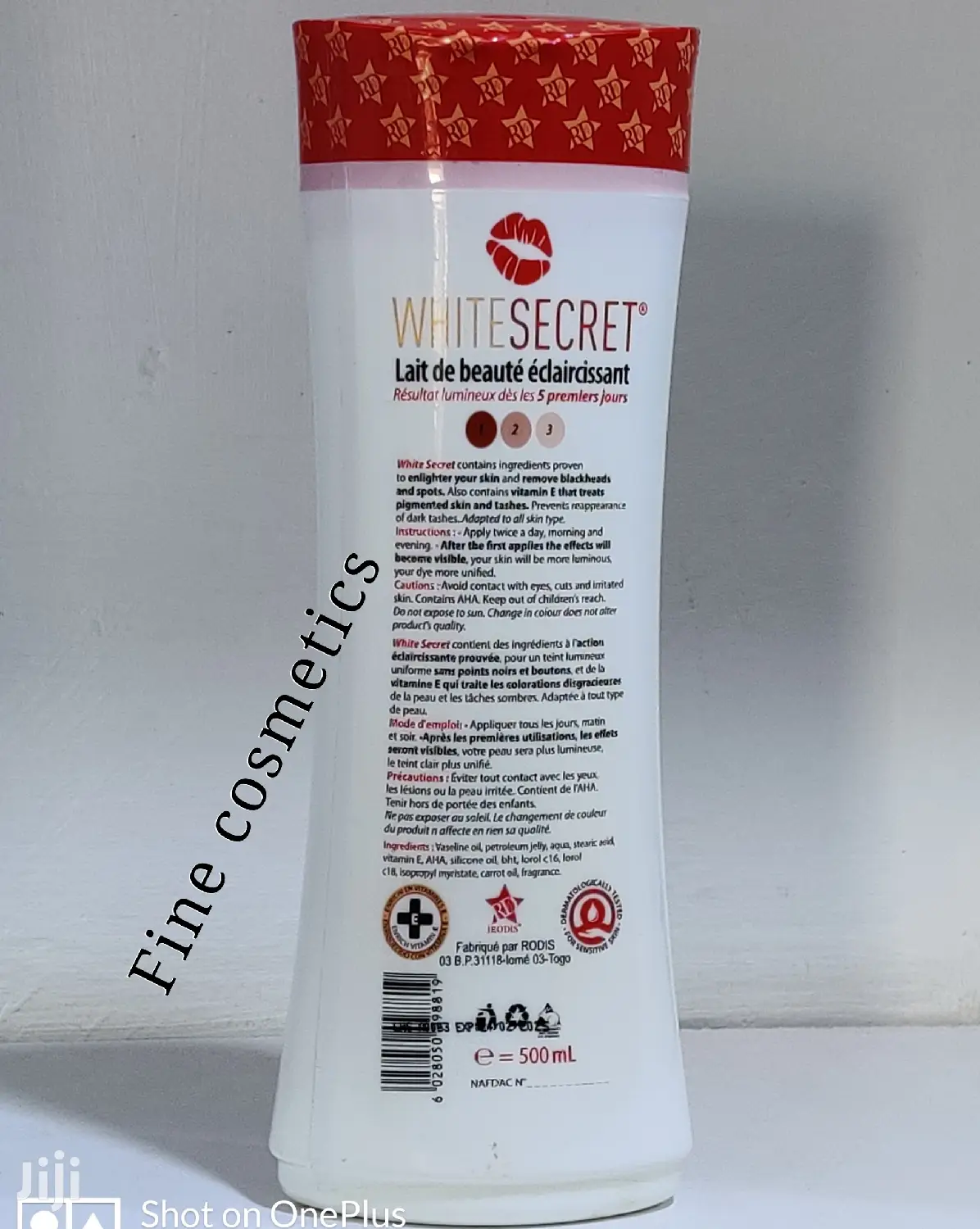 White Secret Lightening Body Lotion Big Size 500 Ml