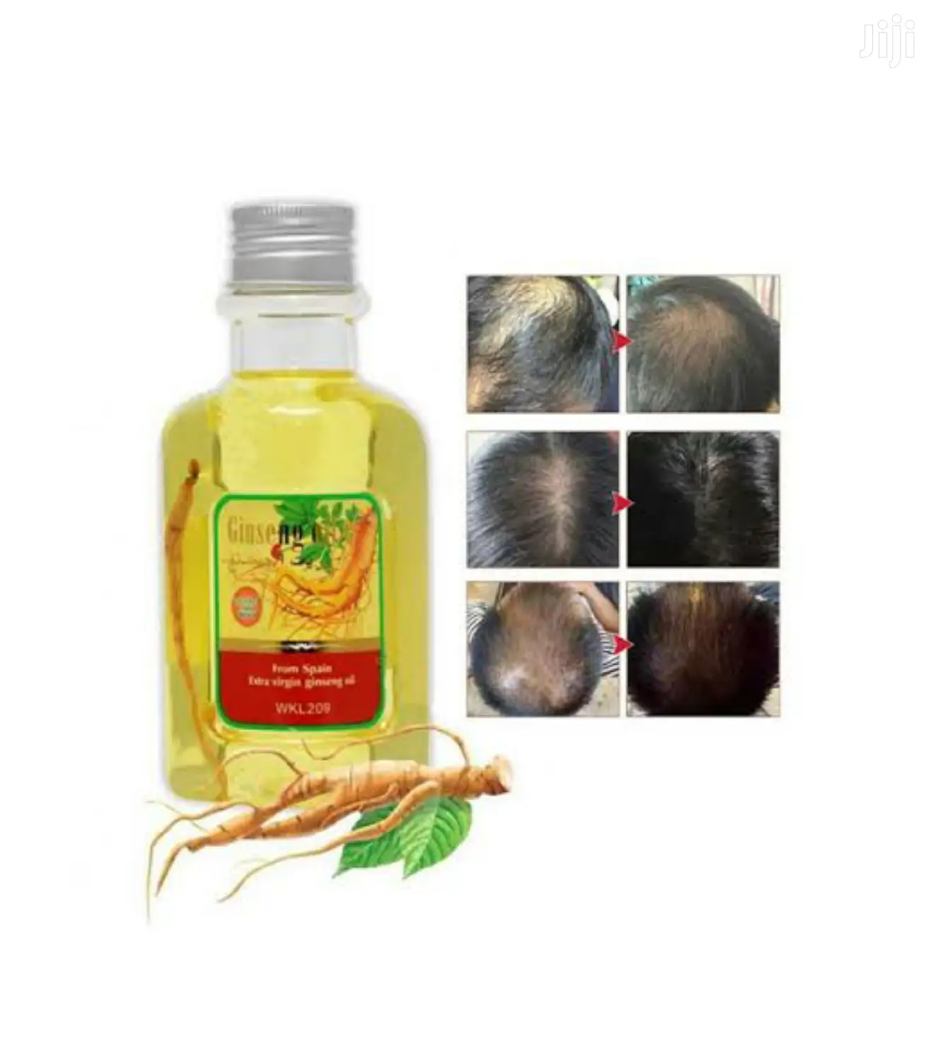 Wokali Extra Virgin Ginseng Oil For Hair And Skin