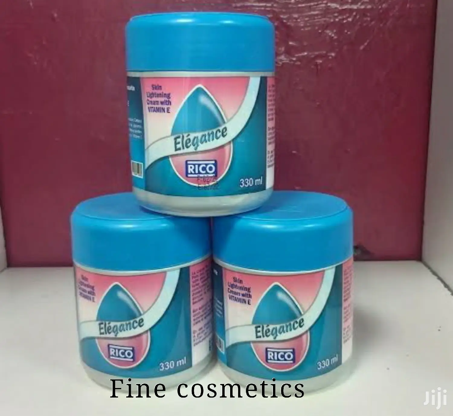 Original Rico Elegance Whitening Cream With Vitamin E 330ml