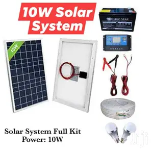 10 Watts Panel Solar System Full Kit