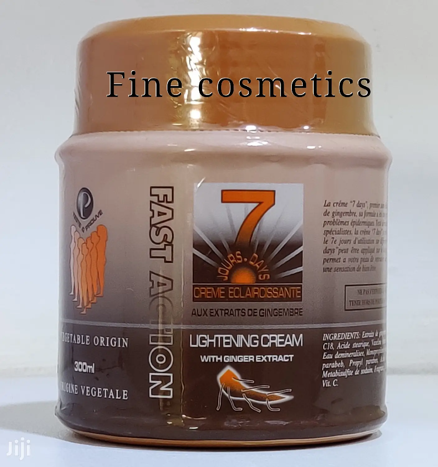 7 Days Lightening Jar Cream With Ginger Extract / 300 Ml