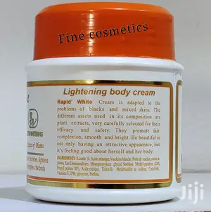 Rapid White 21 Jours Lightening Body Cream 10 Oz / 300 Gr