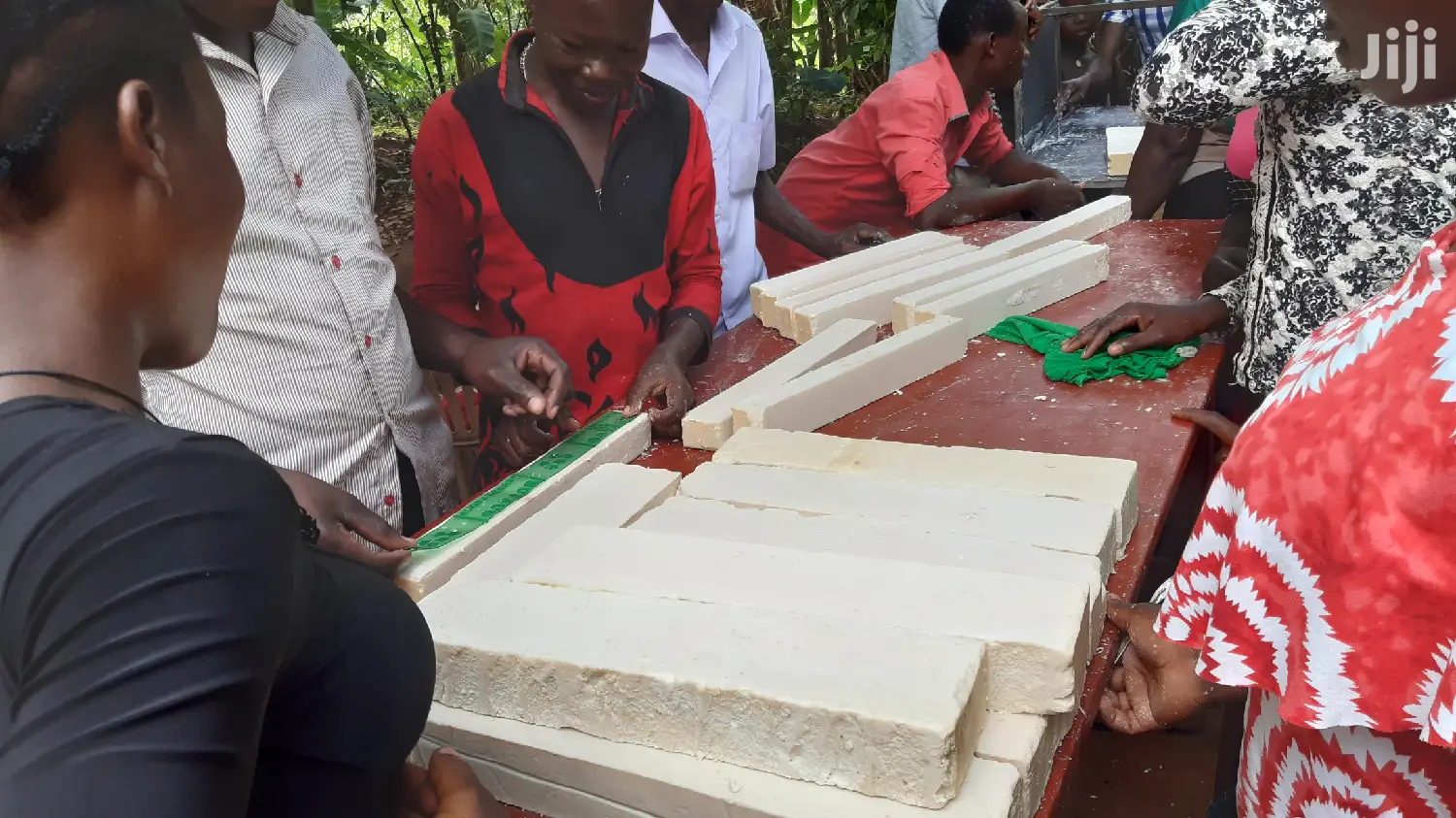 Training SKILLS On How To Make Laundry Bar Soap From Home