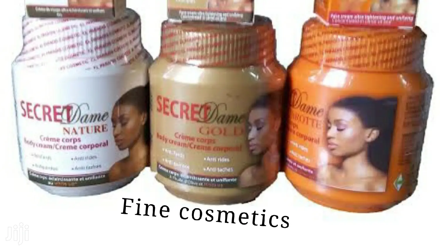 SECRET DAME Skin Whitening Body Care Creams