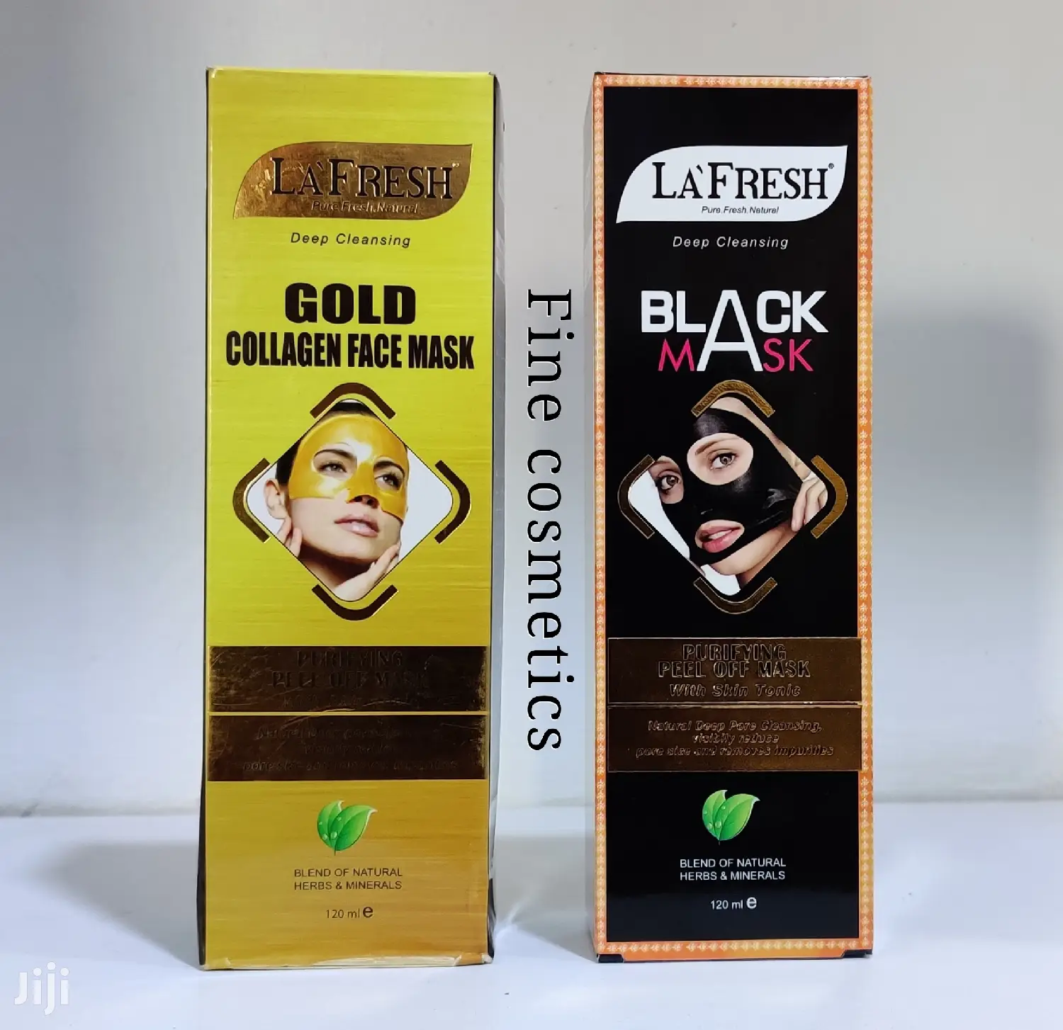 Lafresh Gold Collagen Mask And Deep Cleaning Black Mask