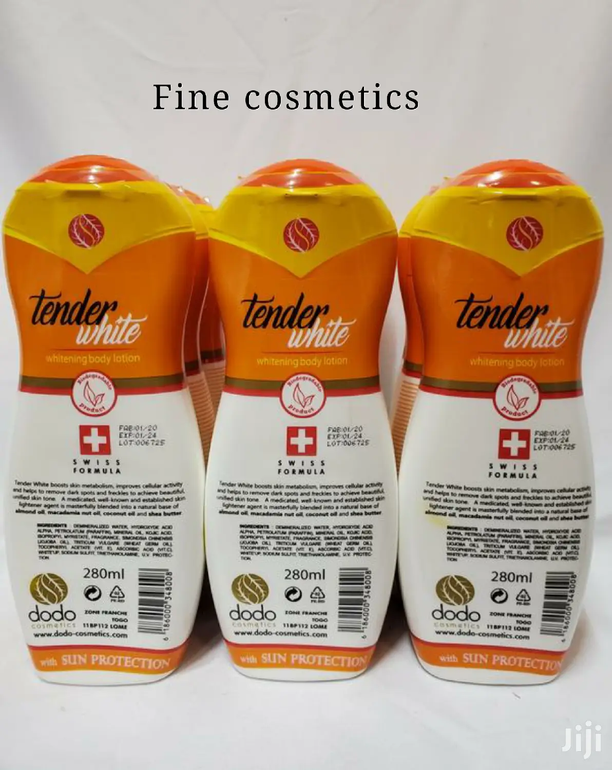 Tender White Lotion 280ml With Sun Protection