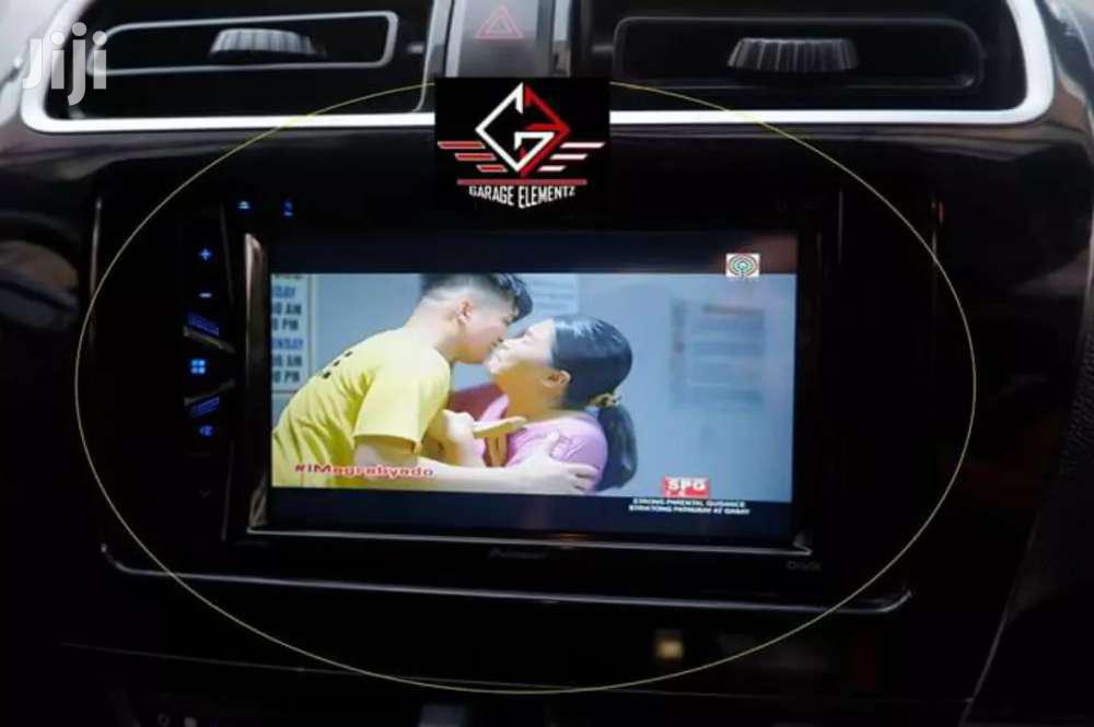 2din Double Unit Car Radio PIONER Installation In A Mitsubishi