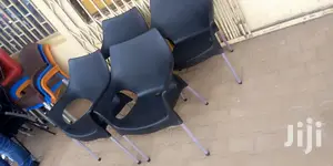 Plastic Chairs With Metallical Stands Brand New
