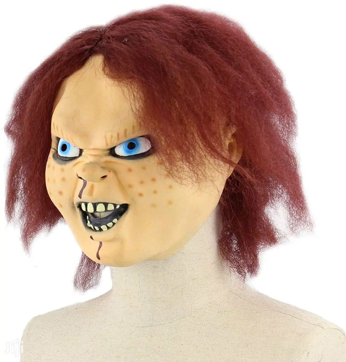 Scary Horror Halloween Chucky Cosplay Costume Latex Mask