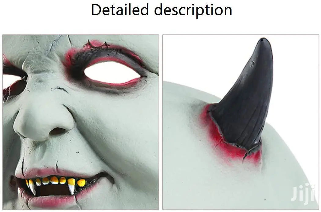 Little Devil Halloween Scary Late Cosplay Head Mask