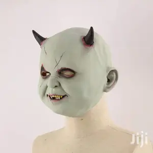 Little Devil Halloween Scary Late Cosplay Head Mask