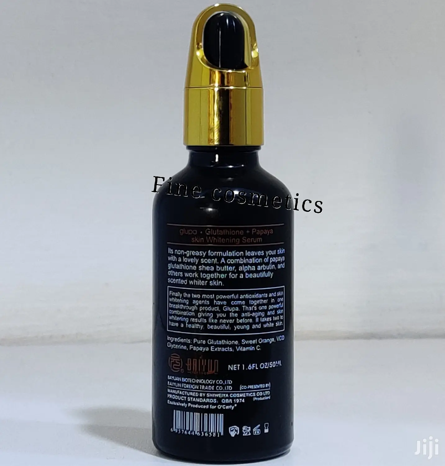Glupa Glutathione Papaya Skin Whitening Serum.