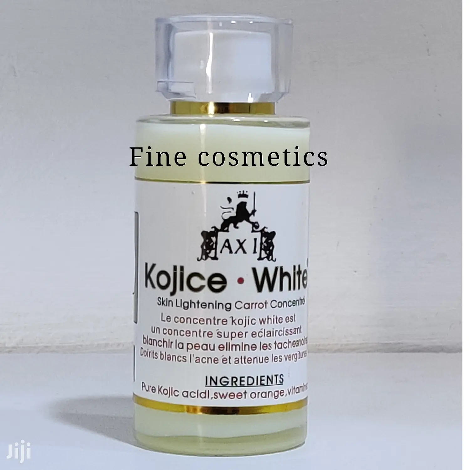 Kojic White Concetrated Carrot Skin Lightening Serum.