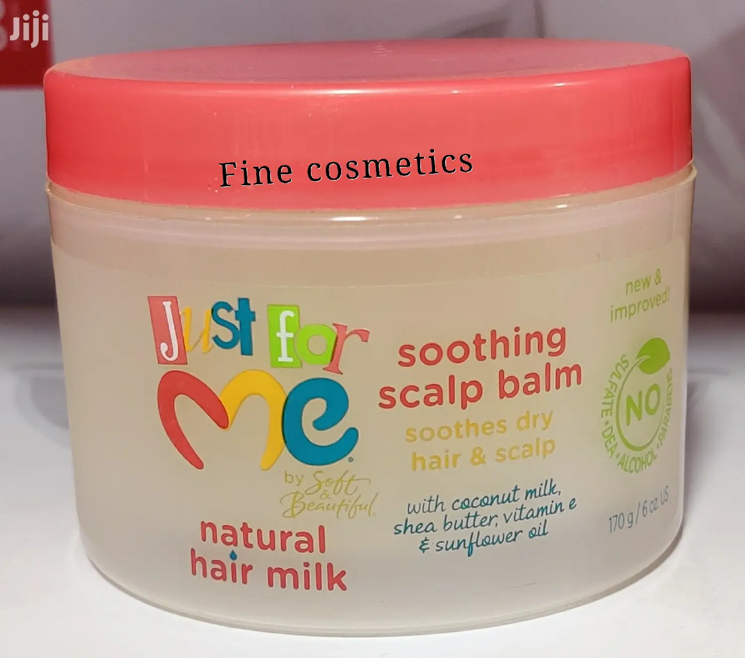 Just For Me Soothing Scalp Balm Natural Hair Food For Kids