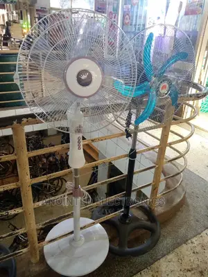 Black Stand Fan