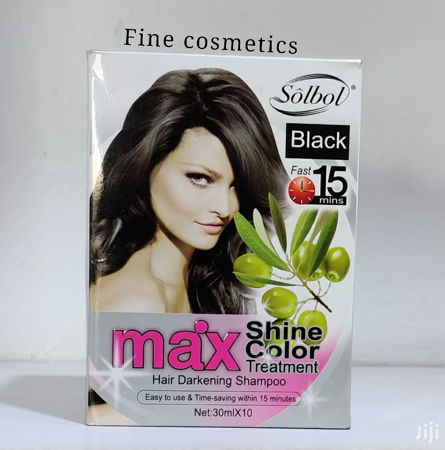 Maxi Shine Hair Darkening Black Shampoo