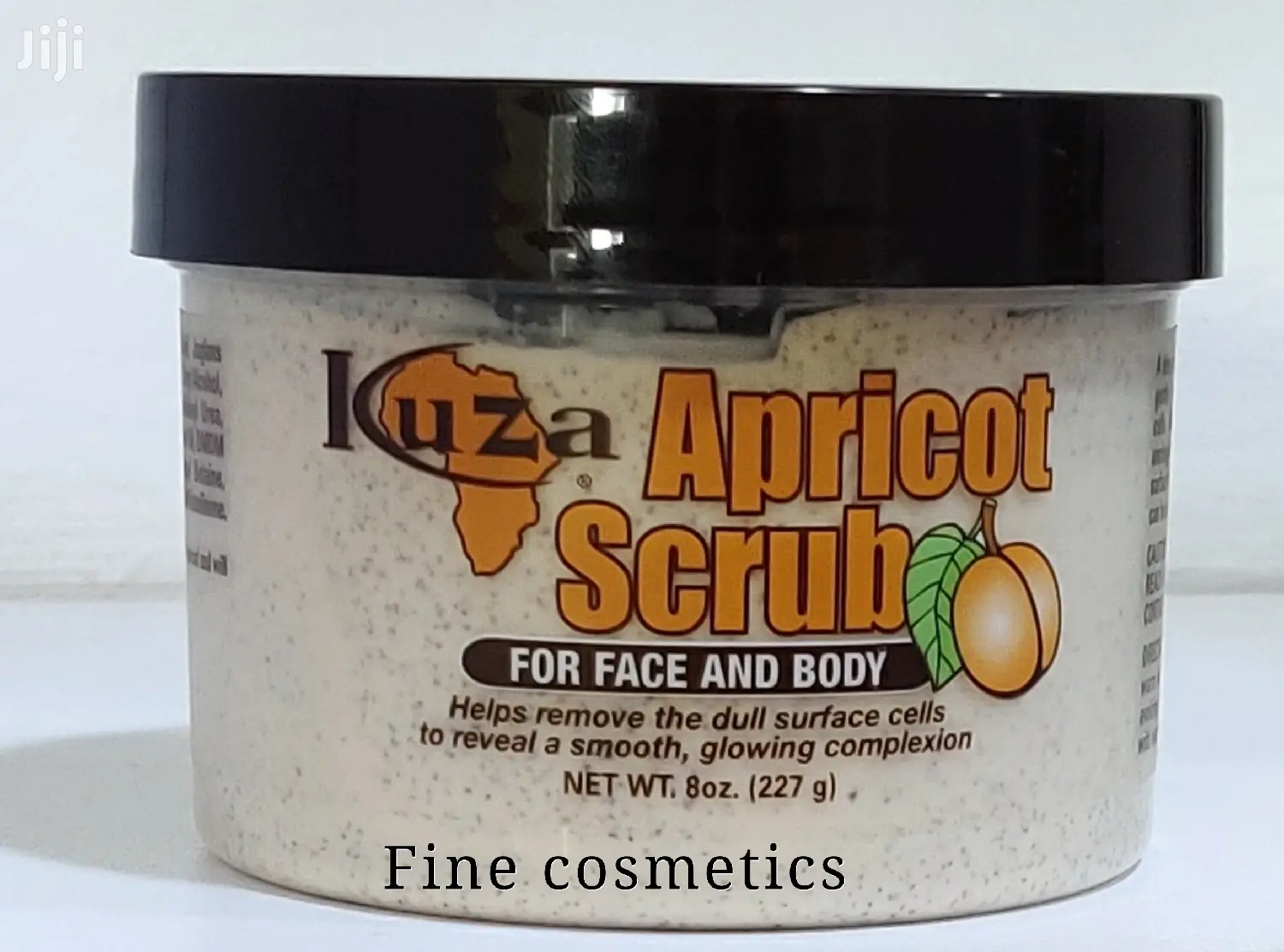 Kuza Deep Exfoliating Apricot Face and Body Scrub 227g