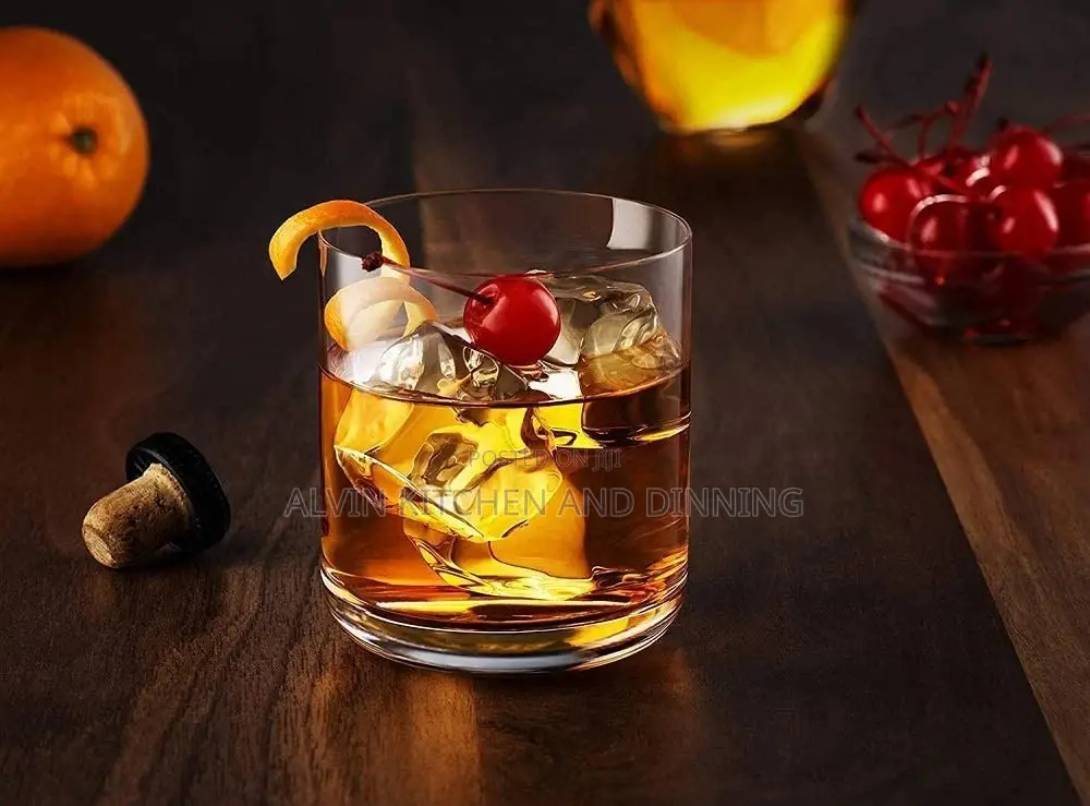 Round Whiskey Glass,Wine Glass Set of 12