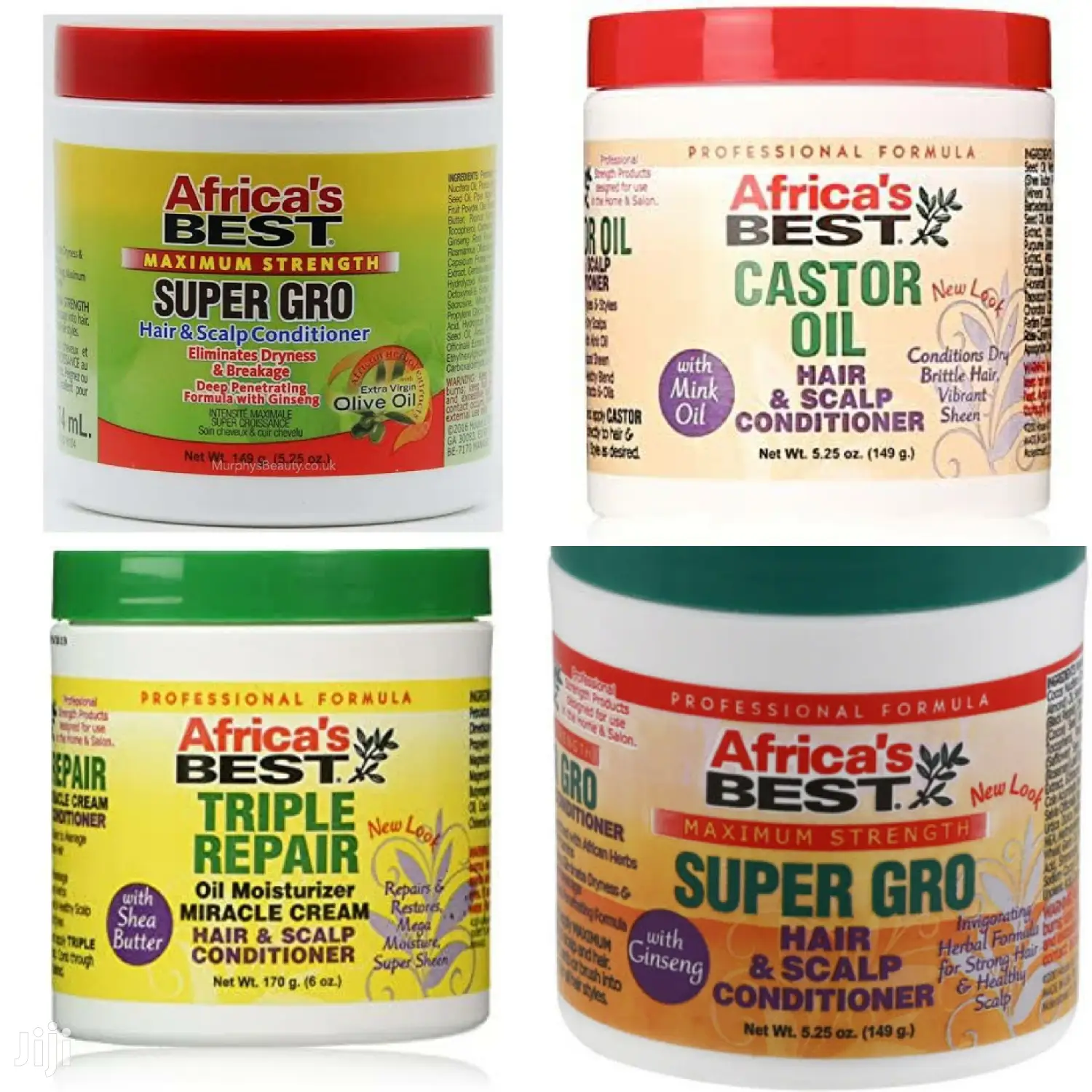 Africa's Best Professional Formula Hair Foods