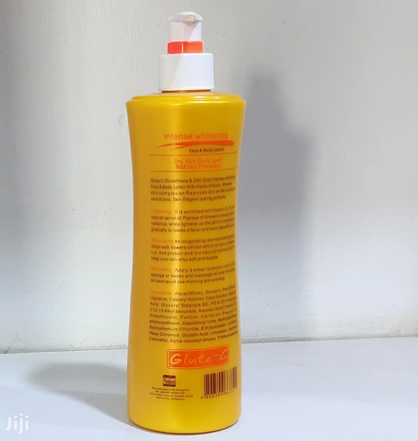 Gluta-c 24kgold Glutathione Intense Whitening Lotion 600ml