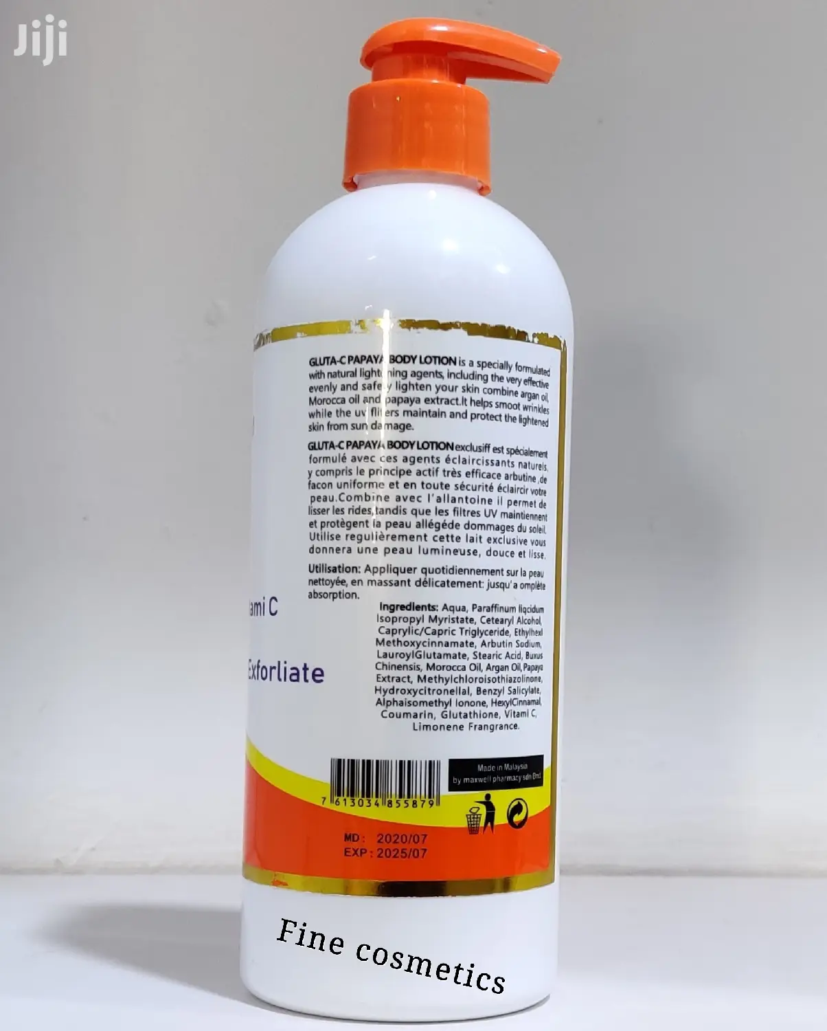Gluta-C Intensive Whitening Papaya Lotion With Vitamn E 500g