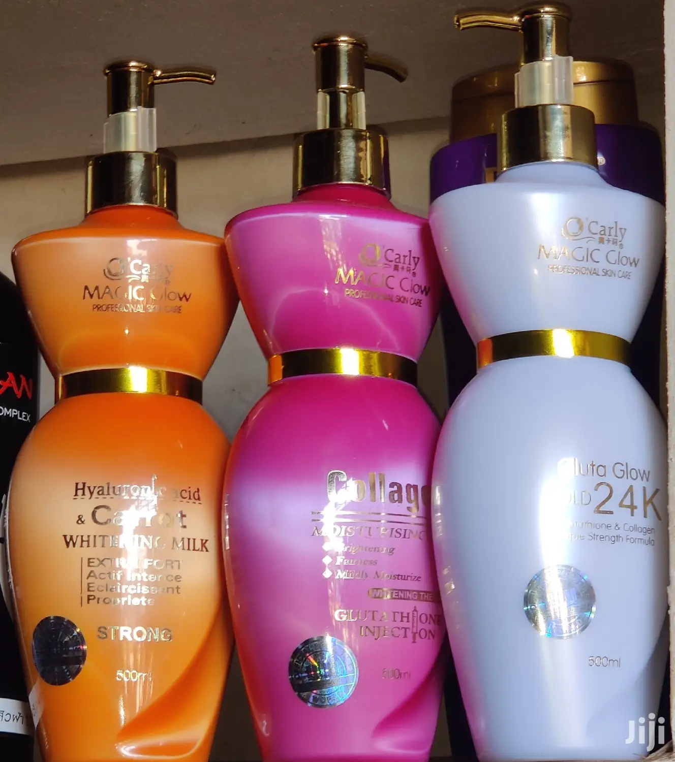 O'carly Magic Glow Body Lotion Or 24K Carrot And Glutathione in Central