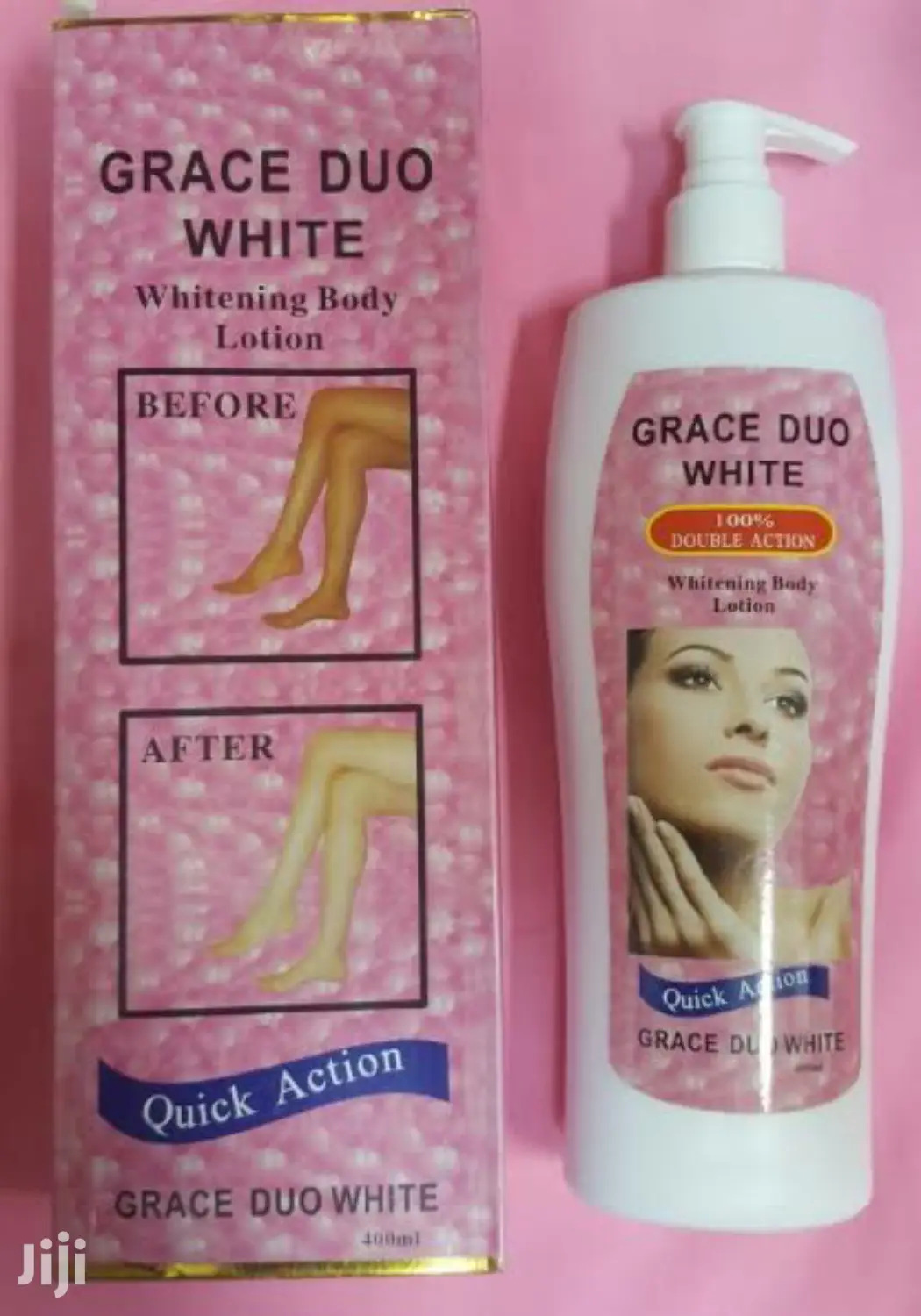 Original Grace Duo White Quick Action Whitening Body Lotion.