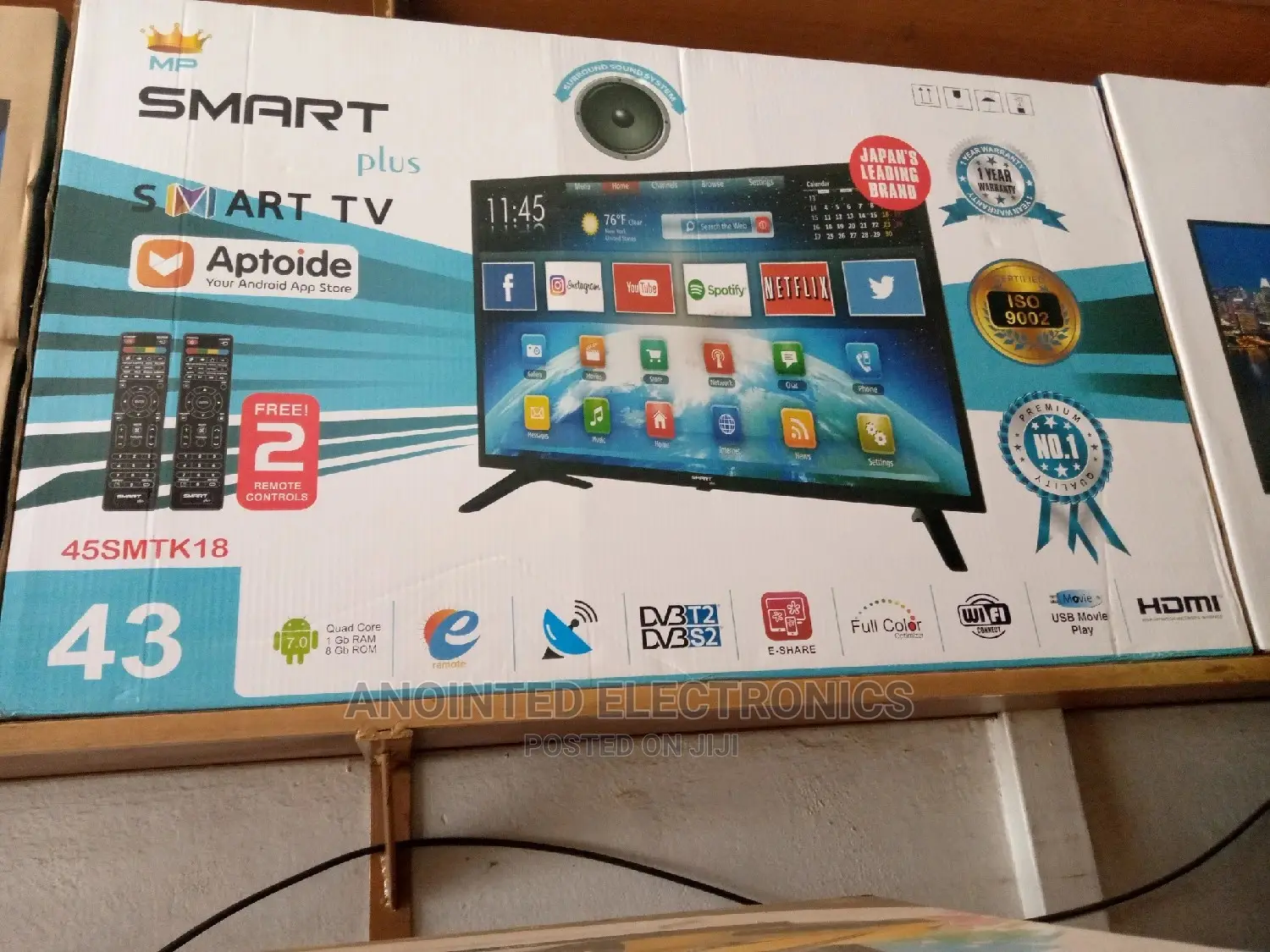 Tv 43" Smart Plus Smart and Its Digital