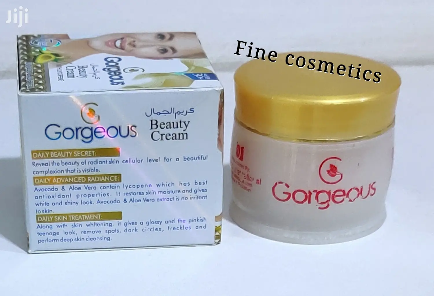 Gorgeous Beauty Cream for Spots and Dark Circles Under Eyes