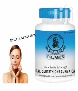 Dr James Skin Whitening Natural Glutathione Lightening Pills