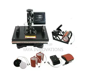High Pressure Heatpress Machine 8 In 1 Combo