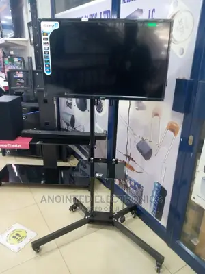 Conference Tv With a Trolies