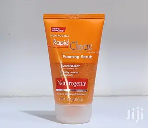 Photo - Neutrogena Rapid Clear Foaming Exfoliating Facial Scrub.