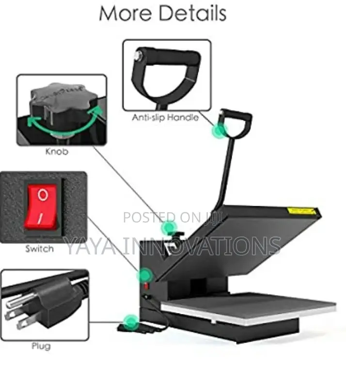 Flat-Bed Heat Press Machine