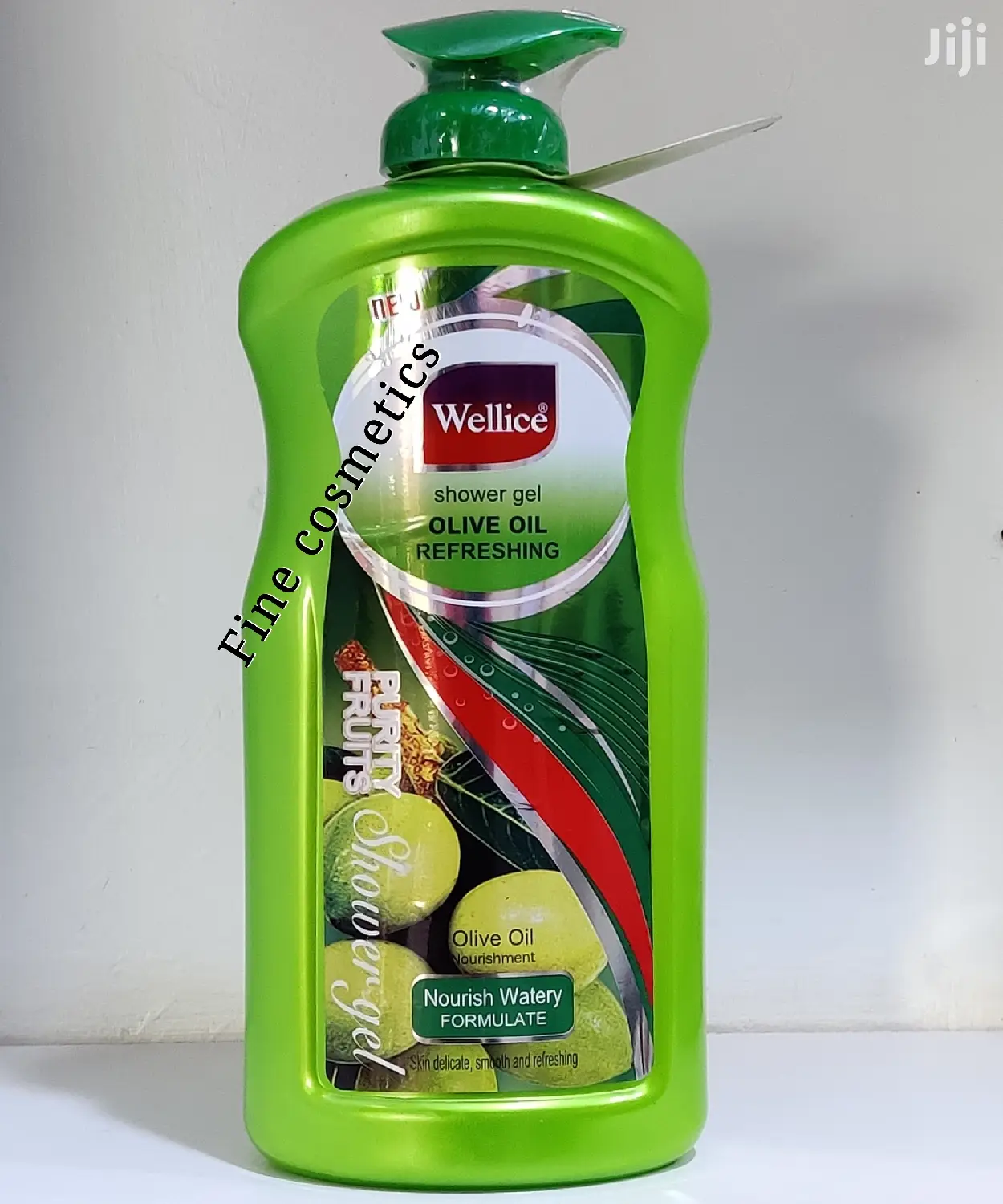 Wellice Olive Oil Nourishment Refreshing Shower Gel.