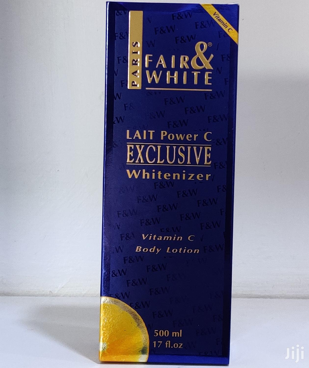 Fair and White Exclusive Body Lotion 400ml With Vitamin C in Kampala