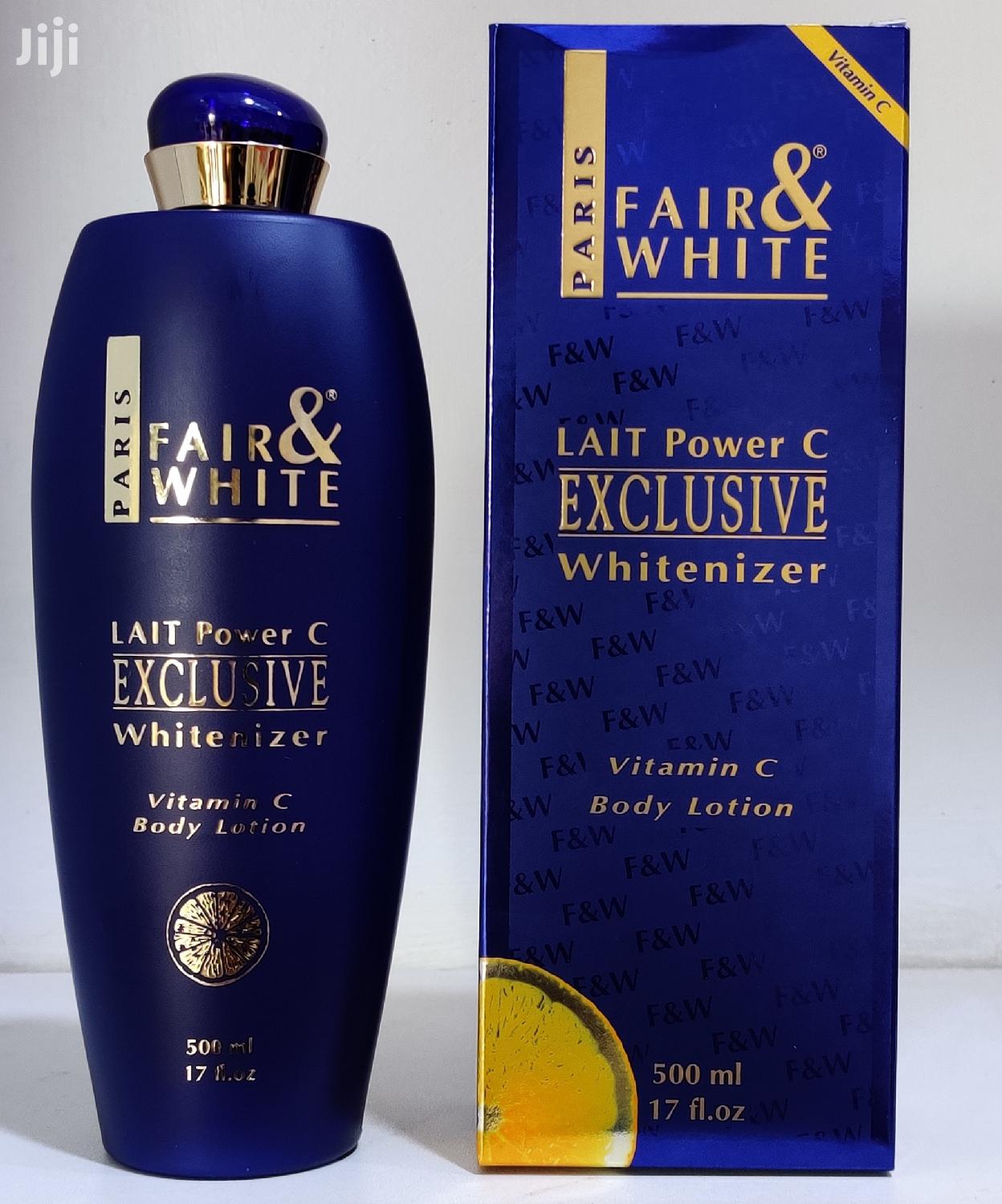 Fair and White Exclusive Body Lotion 400ml With Vitamin C in Kampala