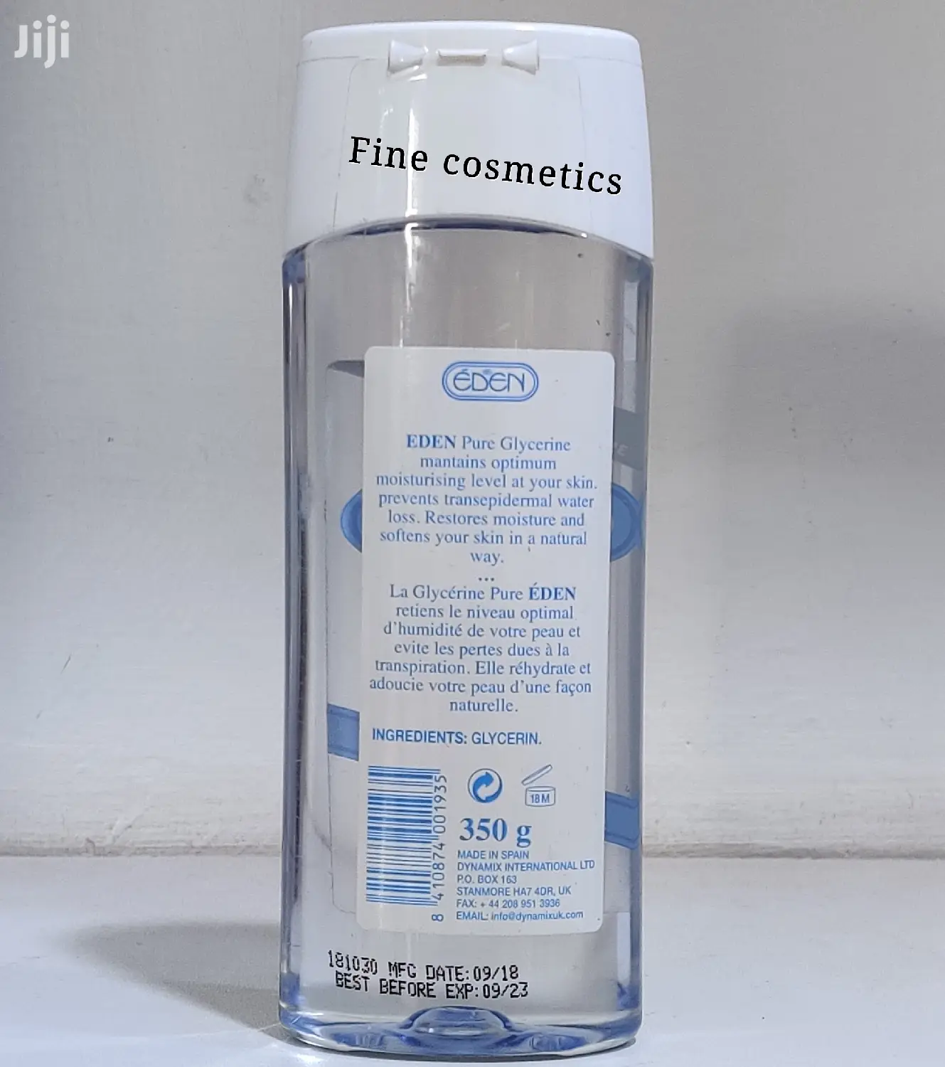 EDEN Pure Glycerin / Healthy Care B.P Soft Eden Glycerine