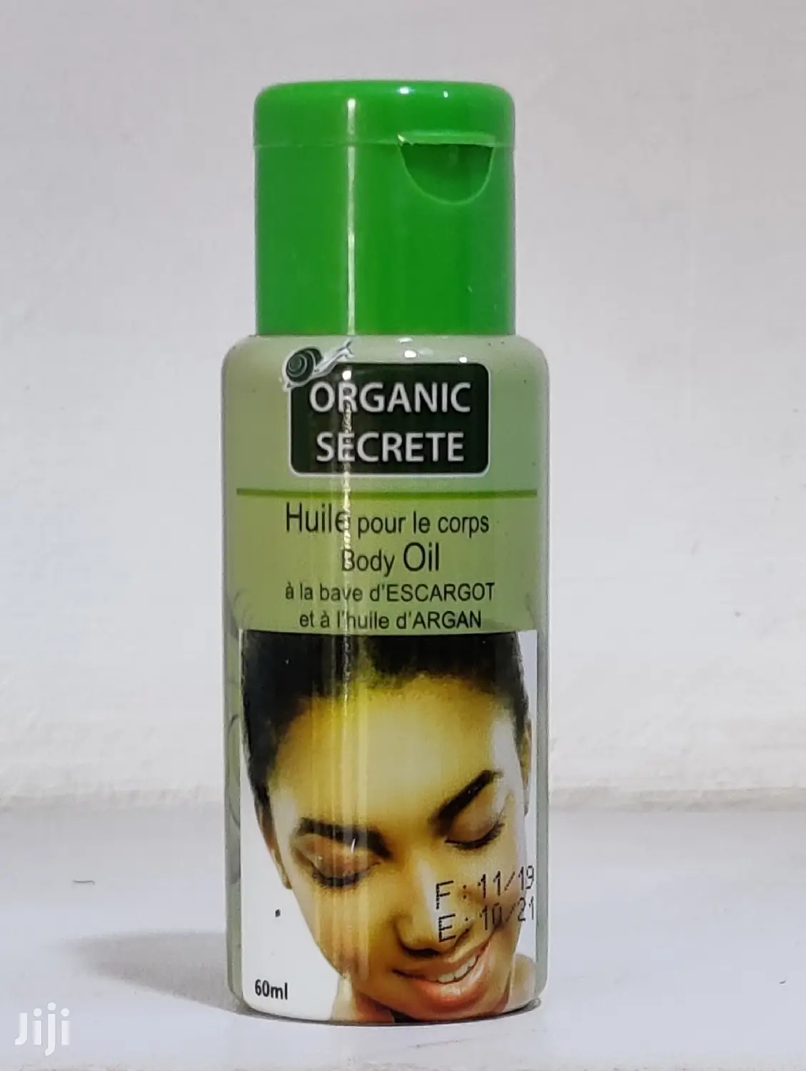 Organic Secret Serum Pure Argan Oil and Escargot Body Oil