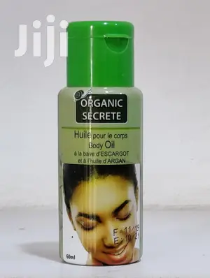Organic Secret Serum Pure Argan Oil and Escargot Body Oil