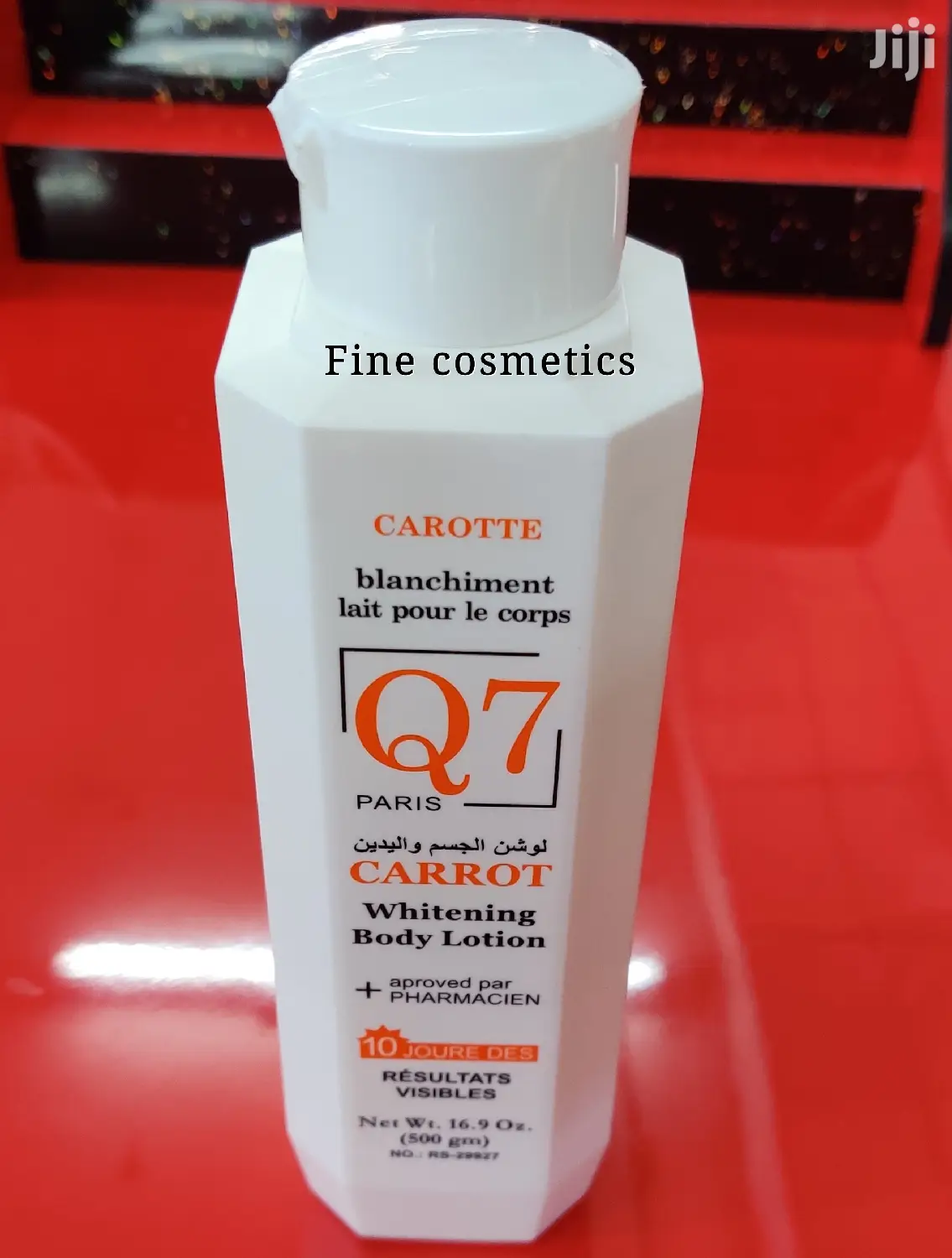 Q7 Paris Carrot Skin Lightening Body Lotion - 500ml